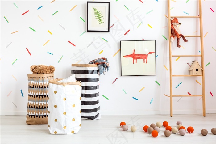 儿童房布置图高清图片