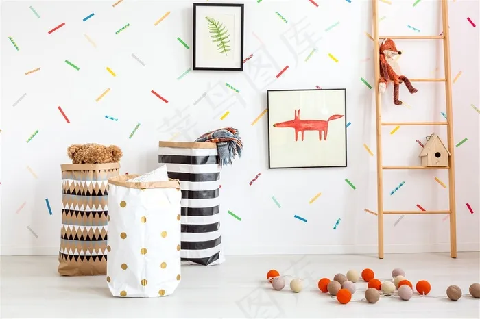 儿童房布置图高清图片