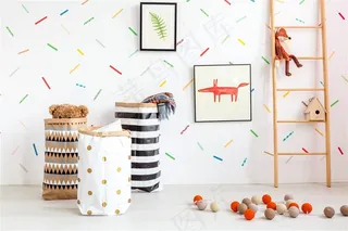 儿童房布置图高清图片