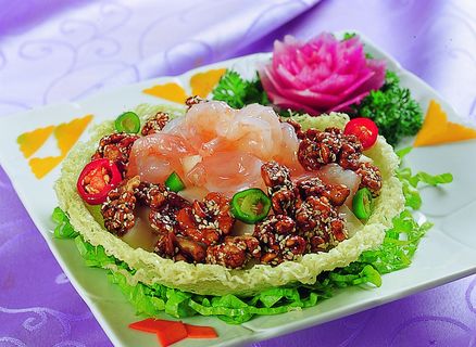 DJCXCL-6160马蹄桃仁炒虾仁