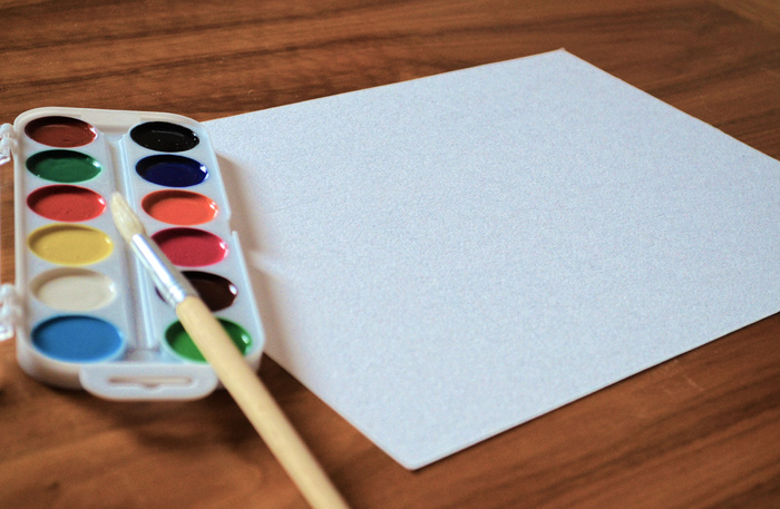 手绘样机 水彩 绘画样机 (2)