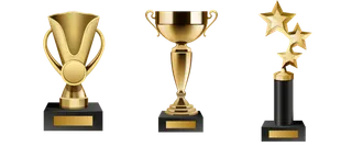 奖杯奖牌荣誉元素免抠