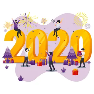 扁平化人物场景办公互联网等距ai矢量设计网页海报UI素材插画