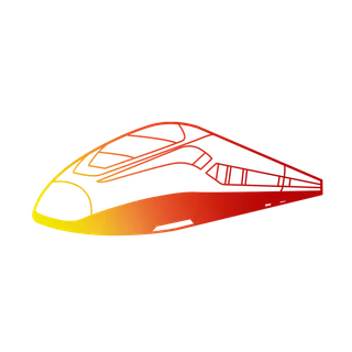 高铁列车动车动画免扣素材PNG