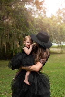 欧美亲子装亲子照图片