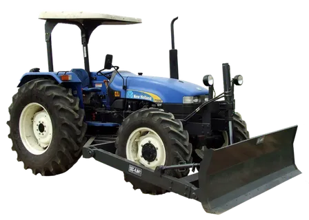 现代农业蓝色拖拉机