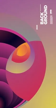 炫彩几何图形背景 几何艺术设计eps,ai矢量模版下载