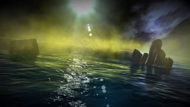 外星生命, 星系, 行星, 空间, 飞船, 海洋, 海, 波