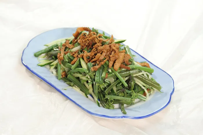 47炝蕨菜 东北饺子园