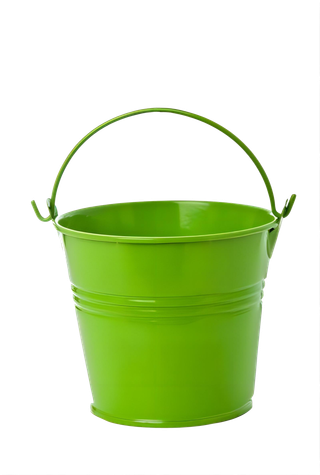 油漆桶绿色免抠图