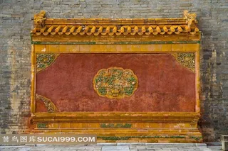 清西陵挡墙摄影素材