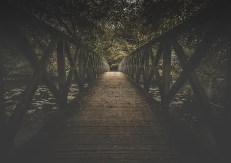 雄伟的高架桥摄影图片