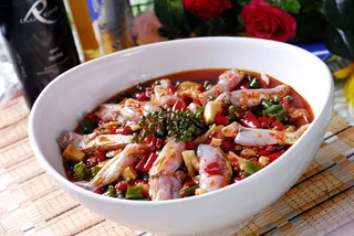 川菜湘菜高清菜谱 鲜椒仔姜蛙