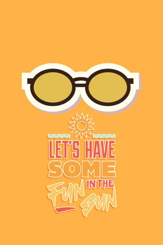 夏天海报|矢量|插画|扁平|风格