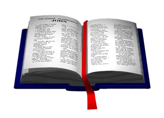 摊开书本卡通简笔少儿兴趣班