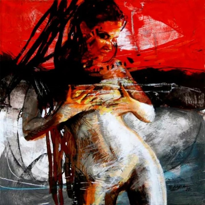 哥伦比亚|油画|美术|艺术作品|性感美女