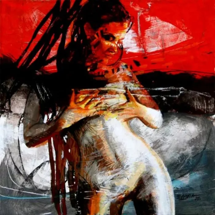 哥伦比亚|油画|美术|艺术作品|性感美女