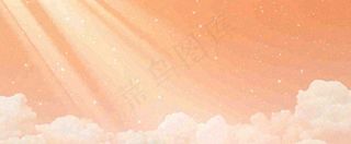 云层粉色渐变云朵浪漫光照