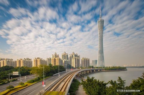 沿海城市风景图片