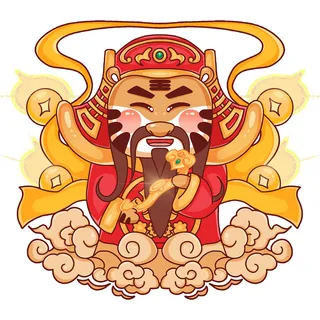 PNG免扣2022虎年新年春节元旦卡通老虎形象图片插画PSD设计素材