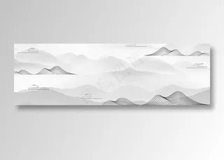 复古中国风古风国画背景素材