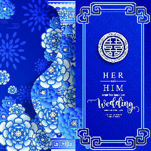 设计装饰结婚礼卡片