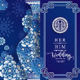 设计装饰结婚礼卡片