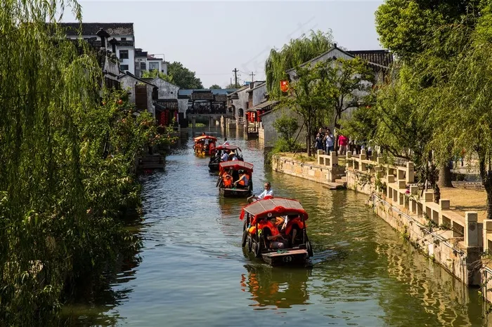 江苏无锡荡口古镇风景图片