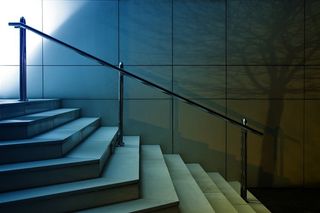 大理石砌成的楼梯