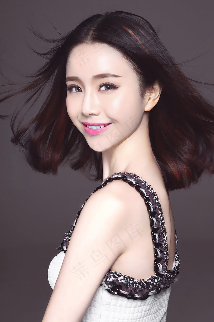 长发美女高清写真