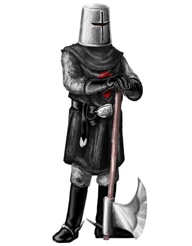 中世纪骑士 PNG免抠(389x500)