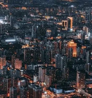 城市夜景图 城市夜景图