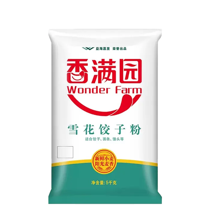 香满园雪花饺子粉5千克超市商品白底图免抠实物摄影png格式图片透明底