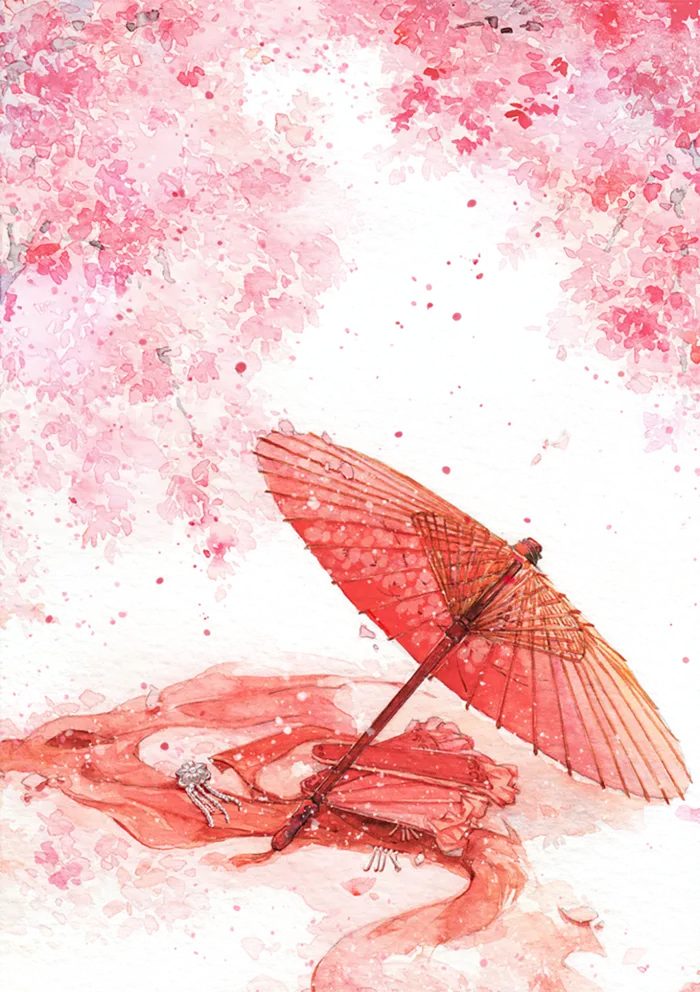粉色卡通彩粉