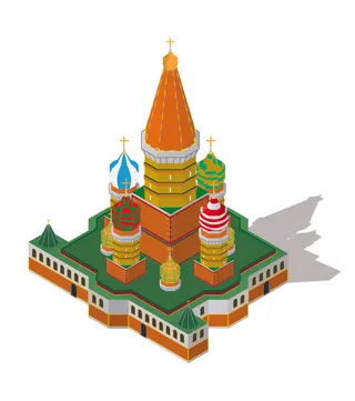 分析图素材图标集合景观建筑立面插画场景AI矢量图形设计