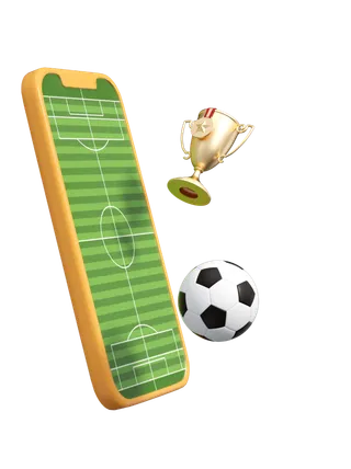手机足球免扣素材
