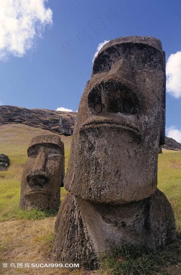 复活节岛石像图片下载