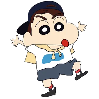 蜡笔小新可爱人物免扣素材