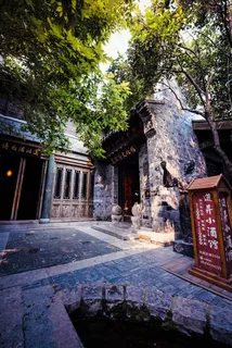 台儿庄古城文化馆一角