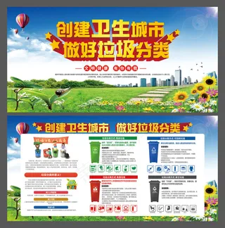 创建卫生城市 做好垃圾分类