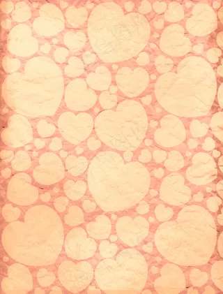 可爱心形平铺背景图片