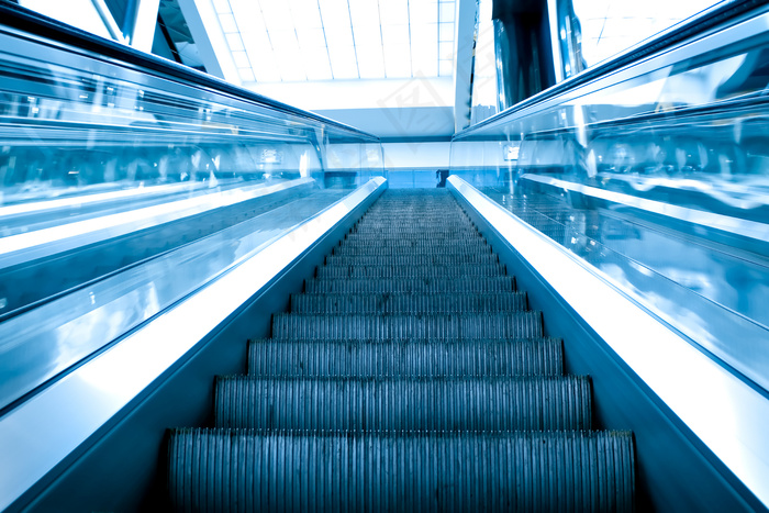 商场电梯特写图片