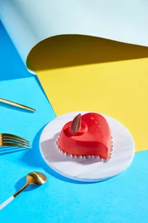 蛋糕店小蛋糕慕斯美食甜品图片