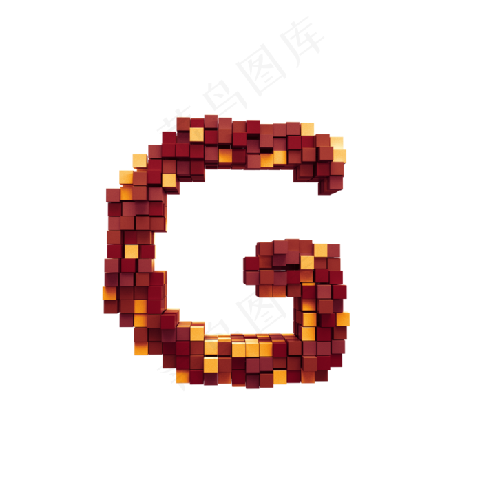 数字字母免扣图片  