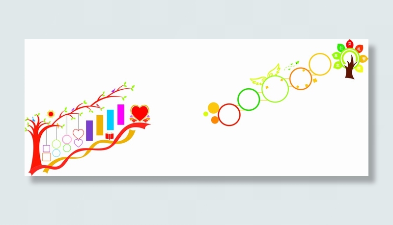 幼儿园楼梯道文化墙