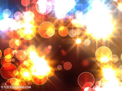 唯美金色光晕效果高清图片