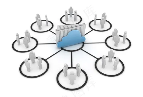 云网络信息商务高清图片素材