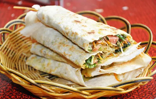 美食煎饼果子菜夹馍