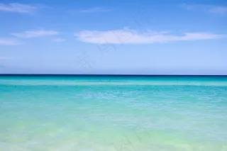 一望无际的大海图片