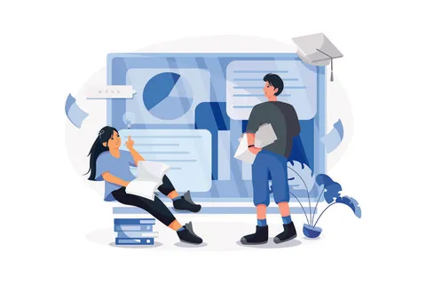 扁平化人物场景办公互联网等距ai矢量设计网页海报UI素材插画 扁平化人物场景办公互联网等距ai矢量设计网页海报UI素材插画